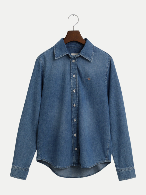 GANT Regular-Fit Jeansbluse bei Robert Ley