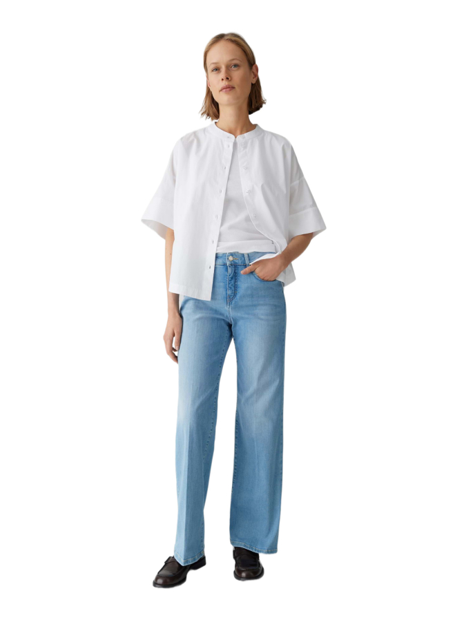 Opus Pants Wide Leg Denim Melly Modern bei Robert Ley