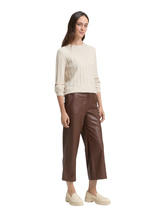 Tom Tailor Casual Culotte Hose in Lederoptik bei Robert Ley