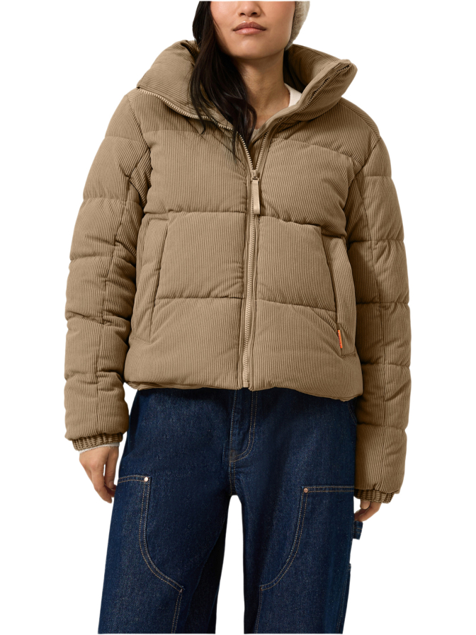 Q/S designed by Pufferjacke aus Cord bei Robert Ley