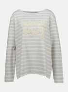 The Shirt Project Ringelshirt 10618/10606-light grey mel/soft white bei Robert Ley