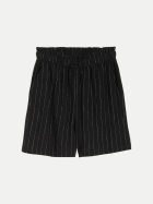 Tom Tailor Denim Loose- Fit Shorts mit Streifen 39492-black beige vertical stripe bei Robert Ley