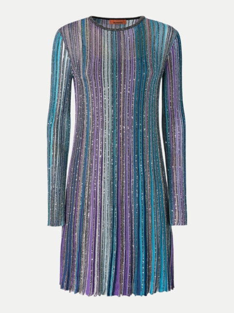 MISSONI Plisseekleid mit Pailletten bei Robert Ley