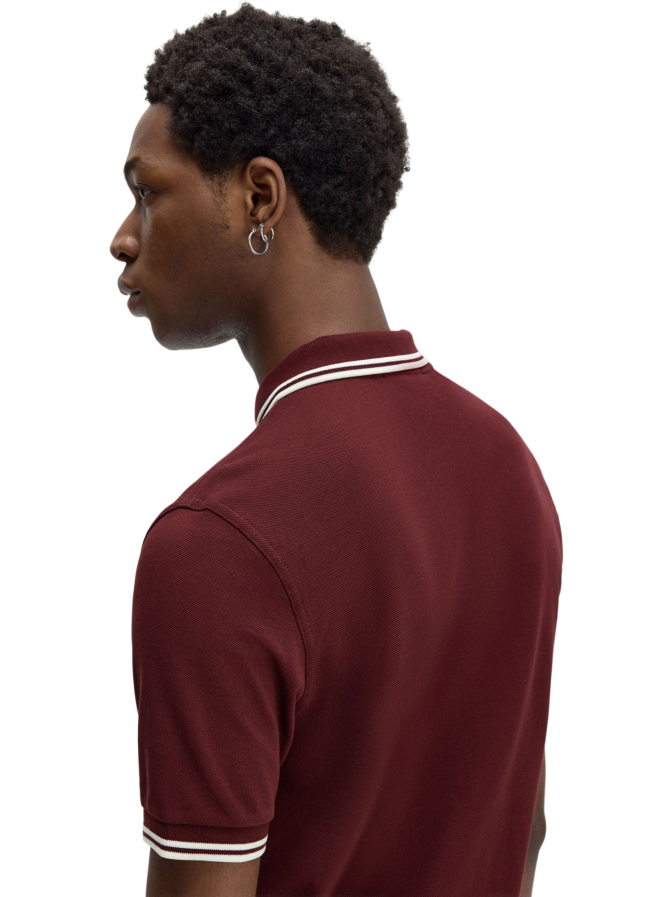 Fred Perry Poloshirt mit Doppelstreifen bei Robert Ley