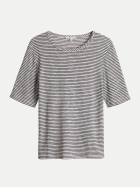 Opus Gestreiftes Jerseyshirt Sambi 60020-coal blue bei Robert Ley