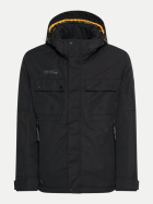 camel active Funktionsjacke mit abnehmbarer Kapuze Asphalt bei Robert Ley