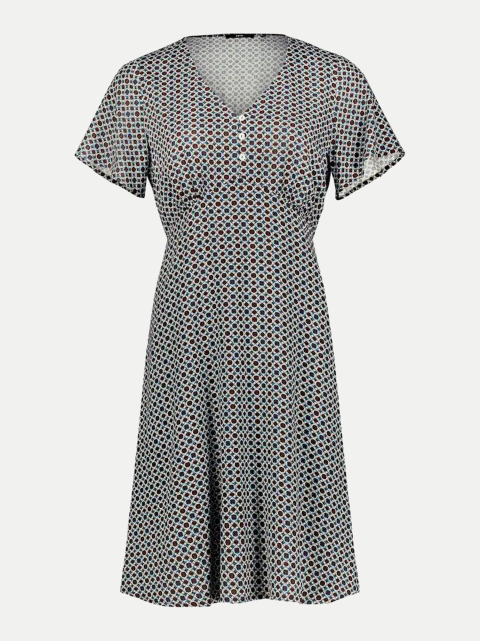 Zero Blusenkleid mit grafischem Muster bei Robert Ley