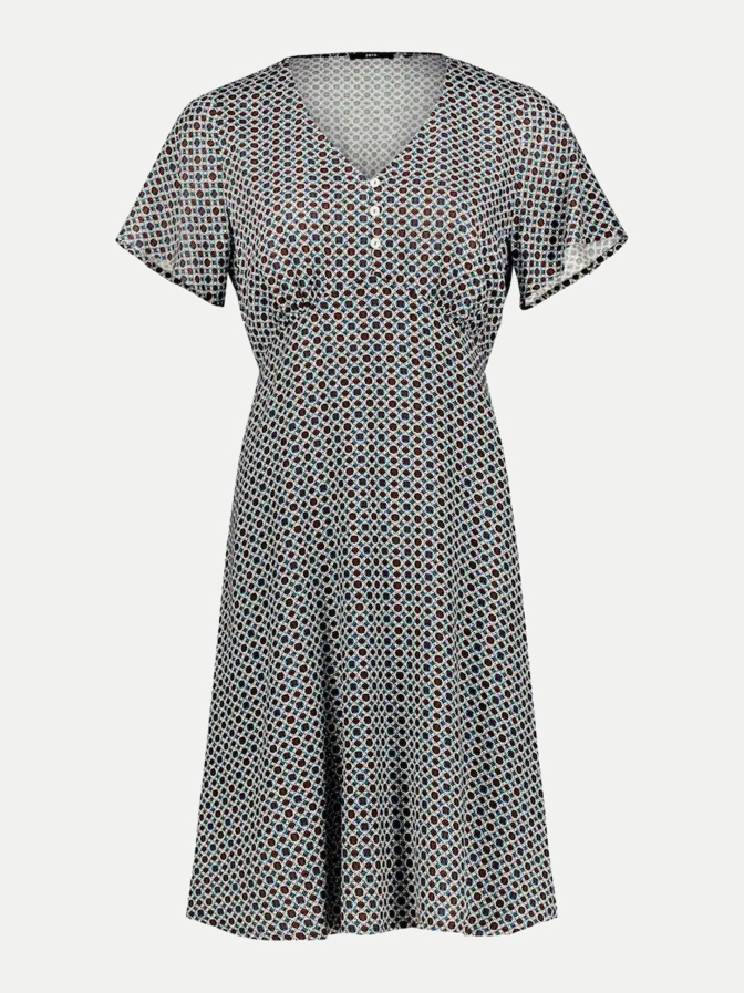 Zero Blusenkleid mit grafischem Muster bei Robert Ley