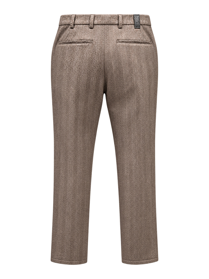 MMX Regular-Fit Chinohose in Wolloptik bei Robert Ley