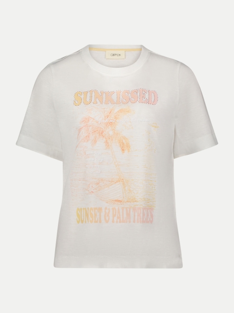 Cartoon T-Shirt mit Print bei Robert Ley