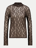 Monari Spitzenshirt 567-black coffee bei Robert Ley