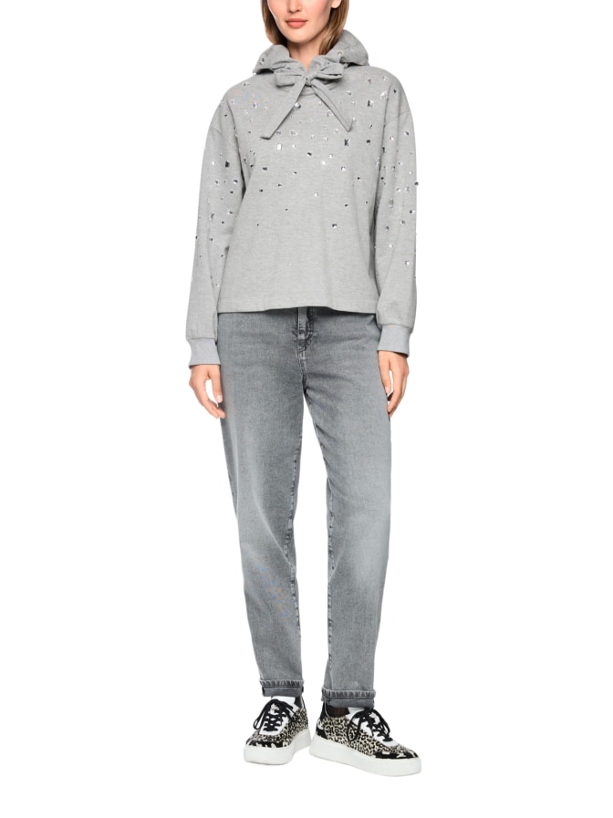 Marc Cain Hoodie mit Strasssteinen bei Robert Ley
