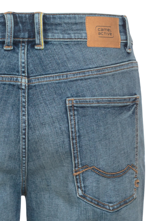 camel active Regular-Fit 5-Pocket Jeans Blue2 bei Robert Ley