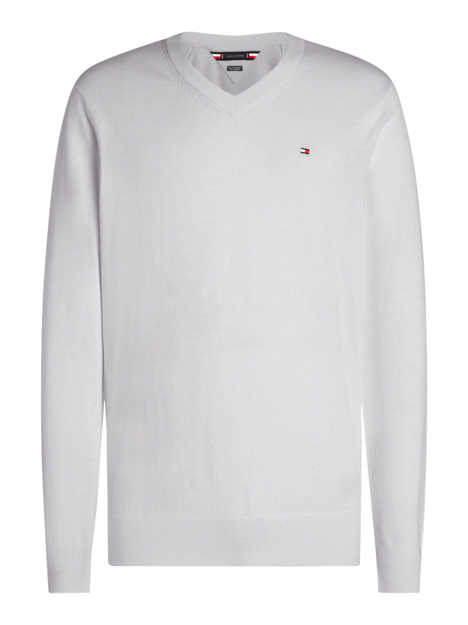 Tommy Hilfiger Strickpullover mit Logo-Stitching bei Robert Ley