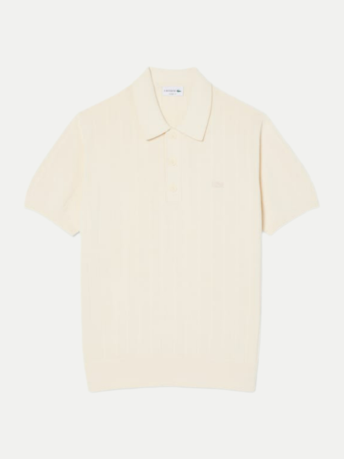 Lacoste Strick Poloshirt bei Robert Ley