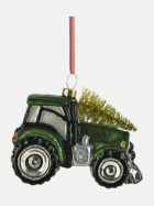 Giftcompany Hänger Traktor mit Weihnachtsbaum grün-grün bei Robert Ley