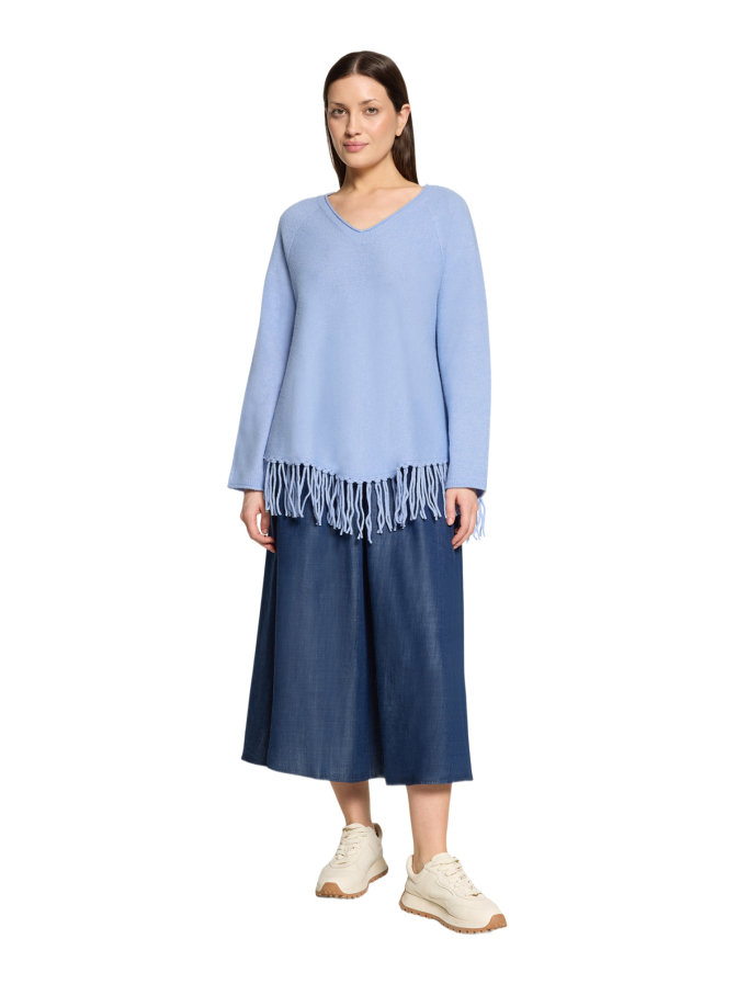 Cartoon Strickpullover mit Fransen bei Robert Ley