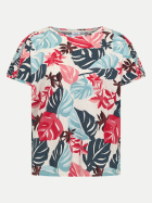 Cecil T-Shirt mit U-Boot-Ausschnitt 32259-light alabaster white bei Robert Ley