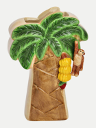 G.WURM Vase Baum/Affe/Banane 15x21x9 grün/braun/gelb bei Robert Ley