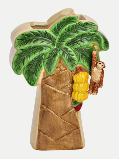 G.WURM Vase Baum/Affe/Banane 15x21x9 bei Robert Ley