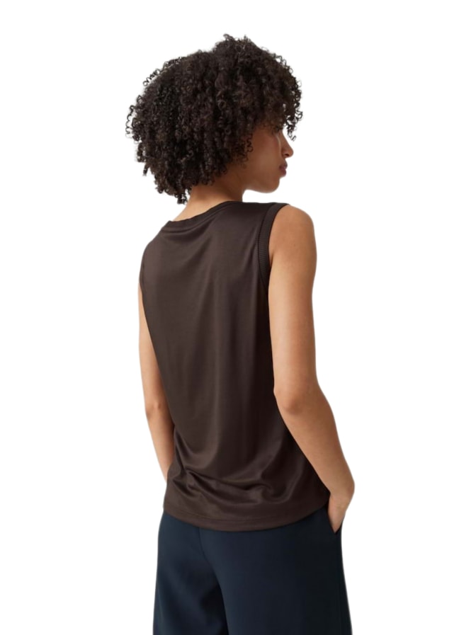 Opus Jerseytop mit Rippbündchen Inise bei Robert Ley