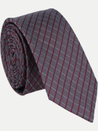 Willen Krawatte aus Seide 121-dunkelbordeaux bei Robert Ley