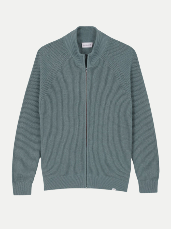 Nowadays Halbcardigan-Struktur Zipper bei Robert Ley