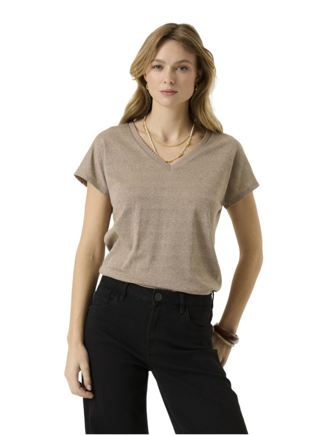 Garcia T-Shirt mit Glitzer bei Robert Ley