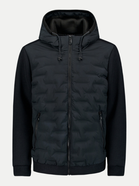 No Excess Übergangsjacke mit Strickärmeln bei Robert Ley