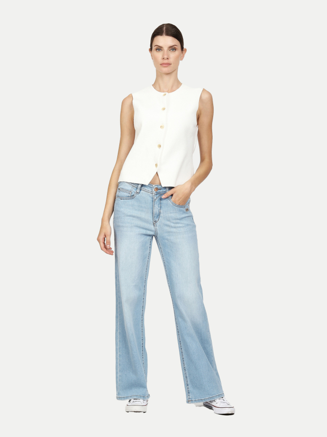 Gang Wide-Fit Jeans Amelie bei Robert Ley