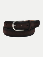 Fausto Colato 3,5cm breiter Veloursgürtel t.moro bei Robert Ley