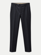 GTA Regular-Fit Jerseyhose mit Bundfalten 800-navy bei Robert Ley