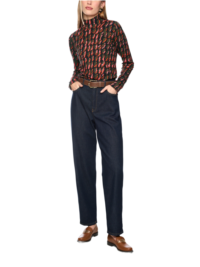 Marc Cain Langarmshirt mit Hahnentrittmuster bei Robert Ley