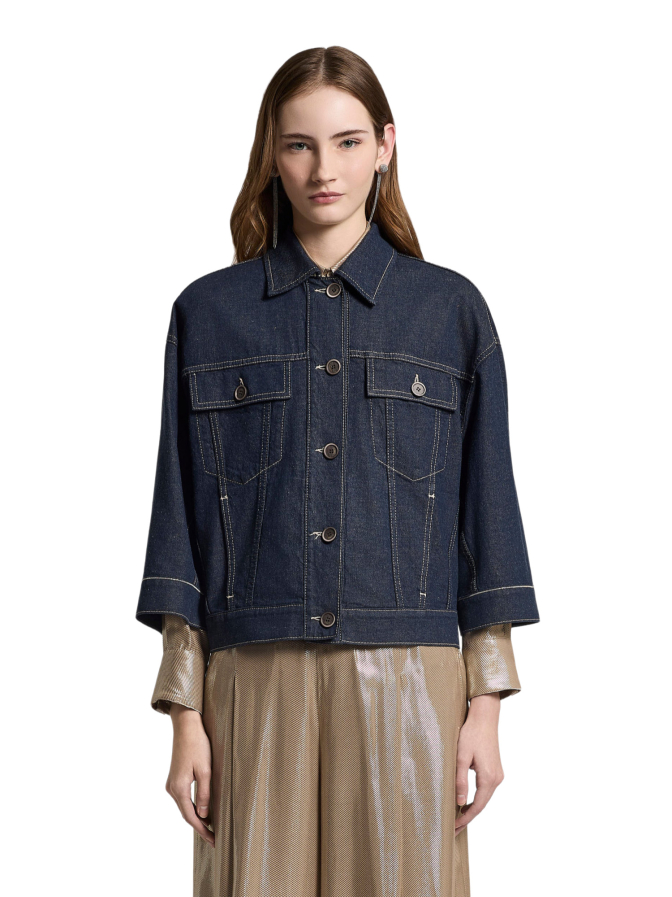Peserico Jacke in Denim-Optik bei Robert Ley