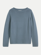 Marc O'Polo Pullover aus Bio-Baumwolle 4742-Slate Blue bei Robert Ley