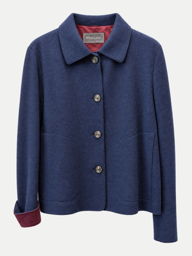 White Label Blazer-Jacke mit Umlegekragen bei Robert Ley
