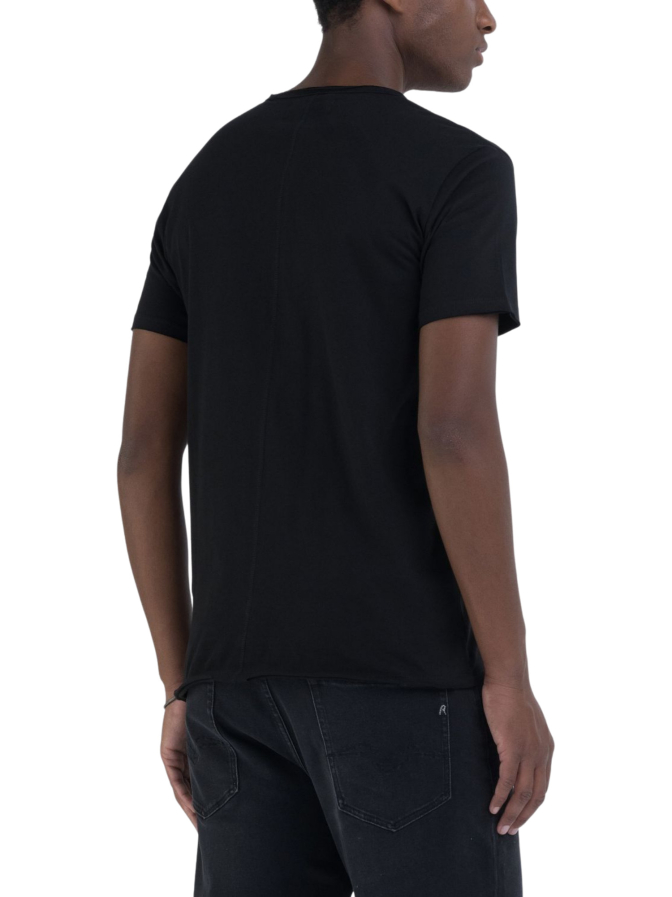 Replay Basic T-Shirt mit V-Ausschnitt bei Robert Ley