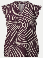Street One Top mit Crochet-Details 27820-rustic rouge bei Robert Ley