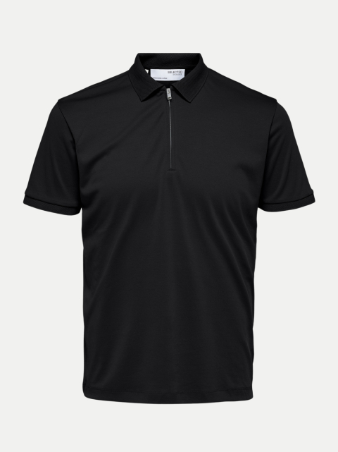 SELECTED HOMME Polohemd mit Reißverschluss bei Robert Ley
