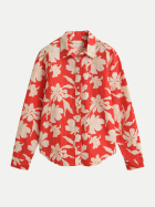 Gant Leinenbluse Geblümt 679-PERFECT RED bei Robert Ley