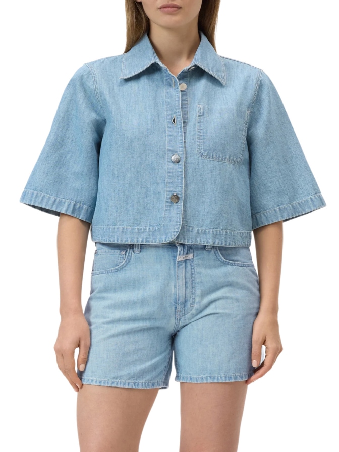 Closed Boxy Denim-Bluse bei Robert Ley