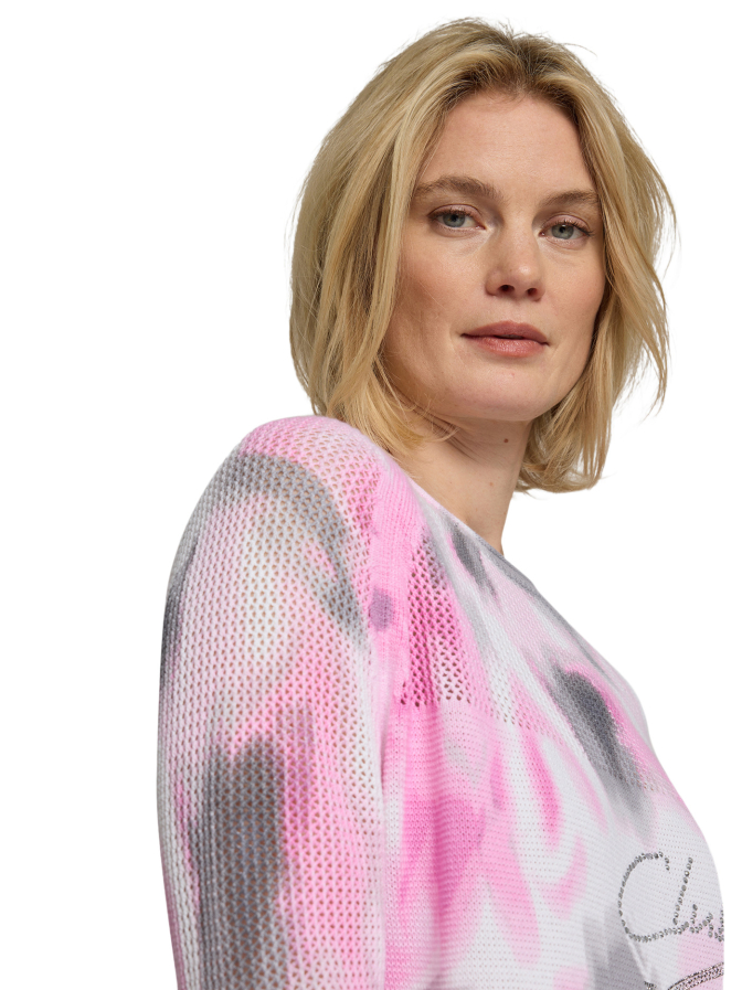 Rabe Moden Meshstrick-Pullover bei Robert Ley