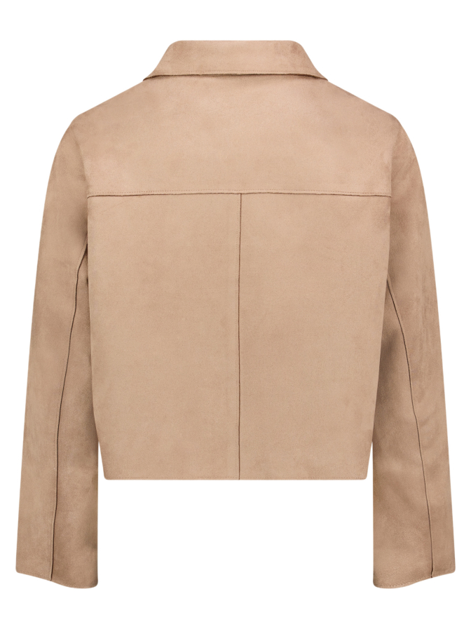 Cartoon Jacke in Velours-Optik bei Robert Ley