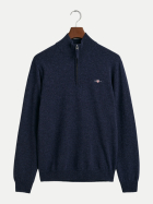 Gant Superfine Troyer 480-DARK NAVY MELANGE bei Robert Ley