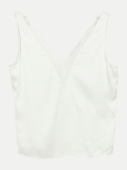 Comma Satintop mit Spitze 0120-WHITE bei Robert Ley