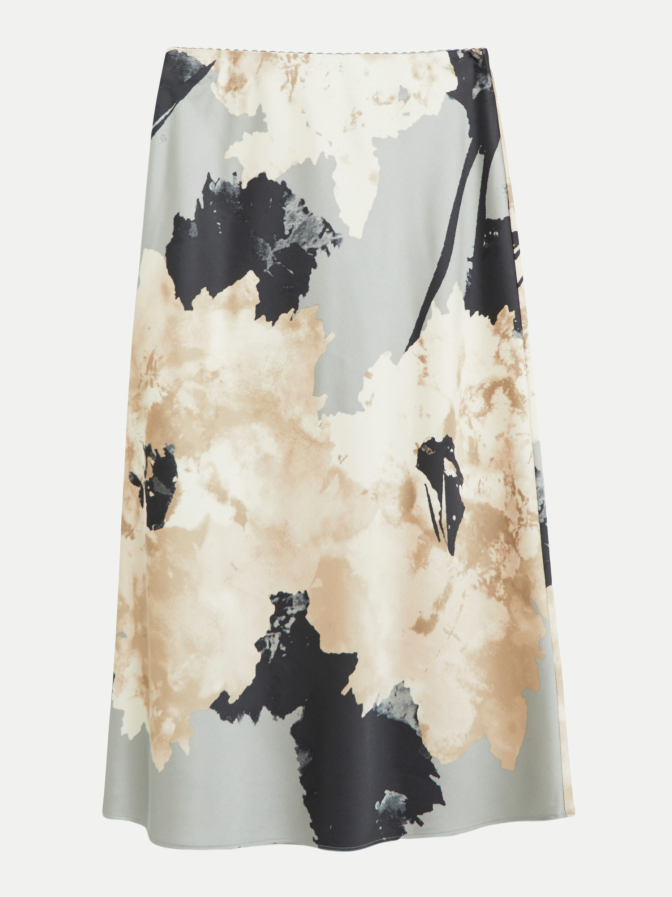 s.Oliver BLACK LABEL Midi-Satinrock bei Robert Ley