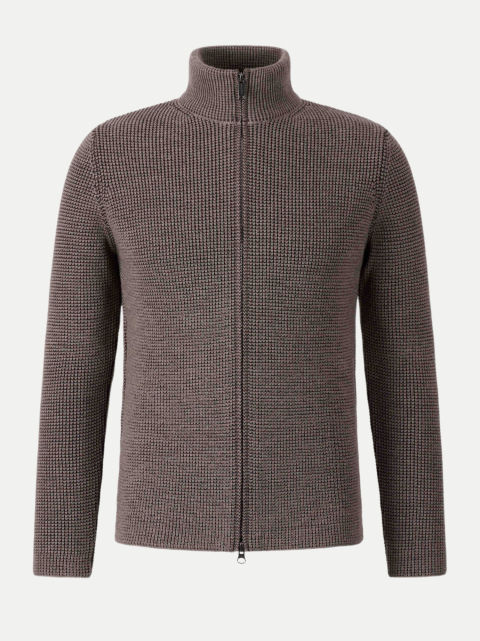 Phil Petter Strickjacke mit Zip bei Robert Ley