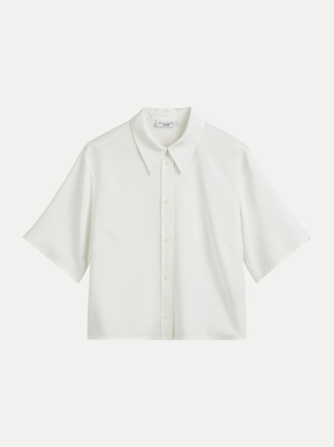 Marc O'Polo DENIM Relaxed-Fit Crop-Bluse bei Robert Ley