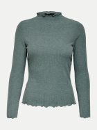 Only Stehkragen Oberteil 180039001-Balsam Green/MELANGE bei Robert Ley