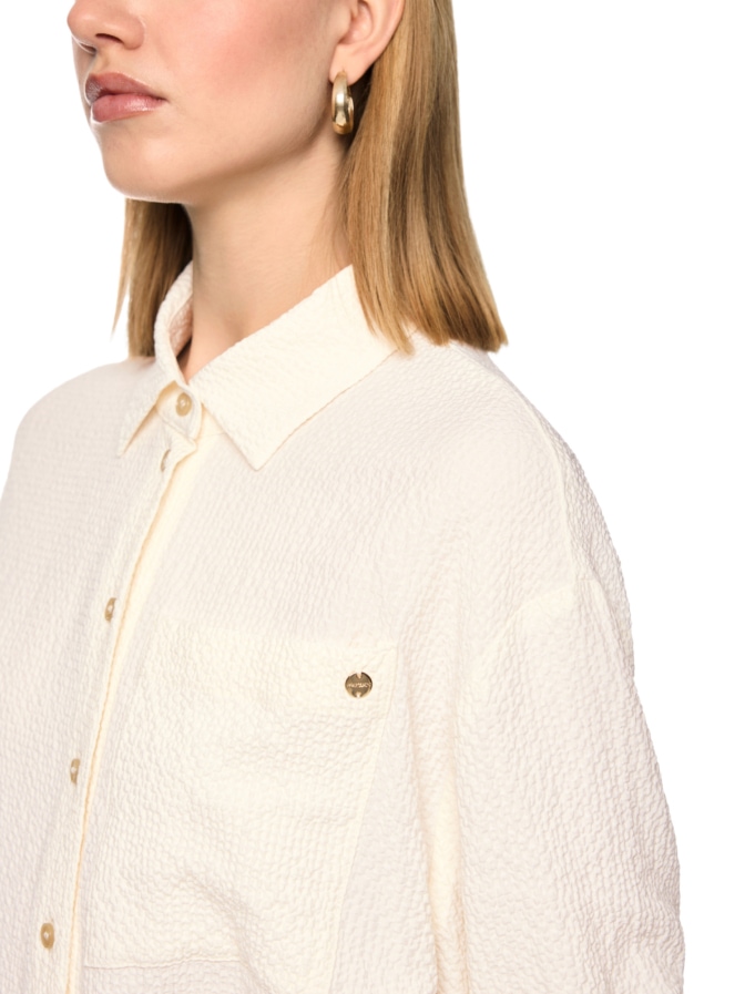 Marc Cain Bluse mit strukturiertem Muster bei Robert Ley